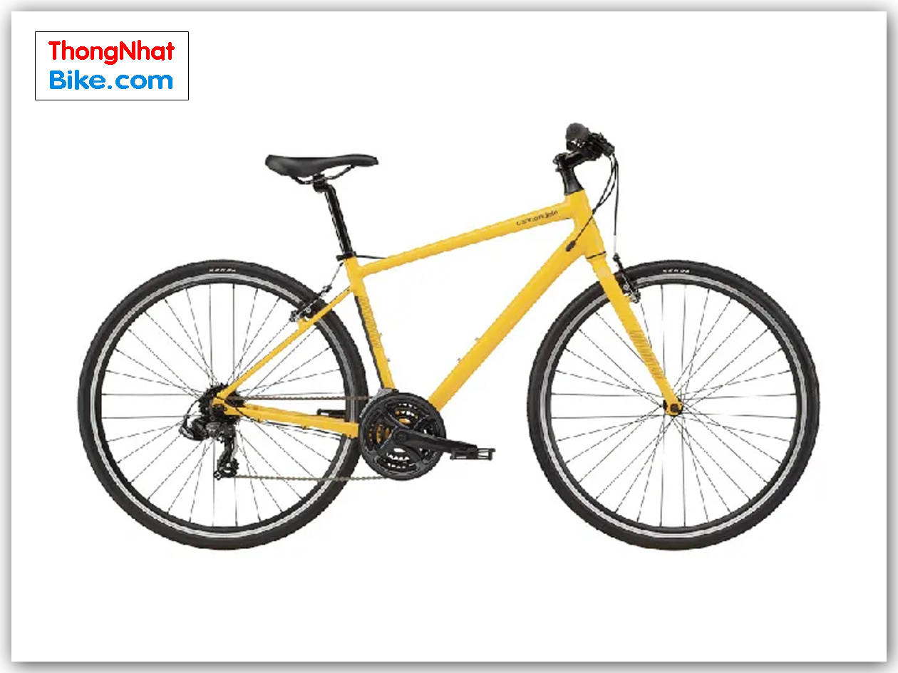 Xe đạp thể thao Cannondale Quick 6 màu vàng