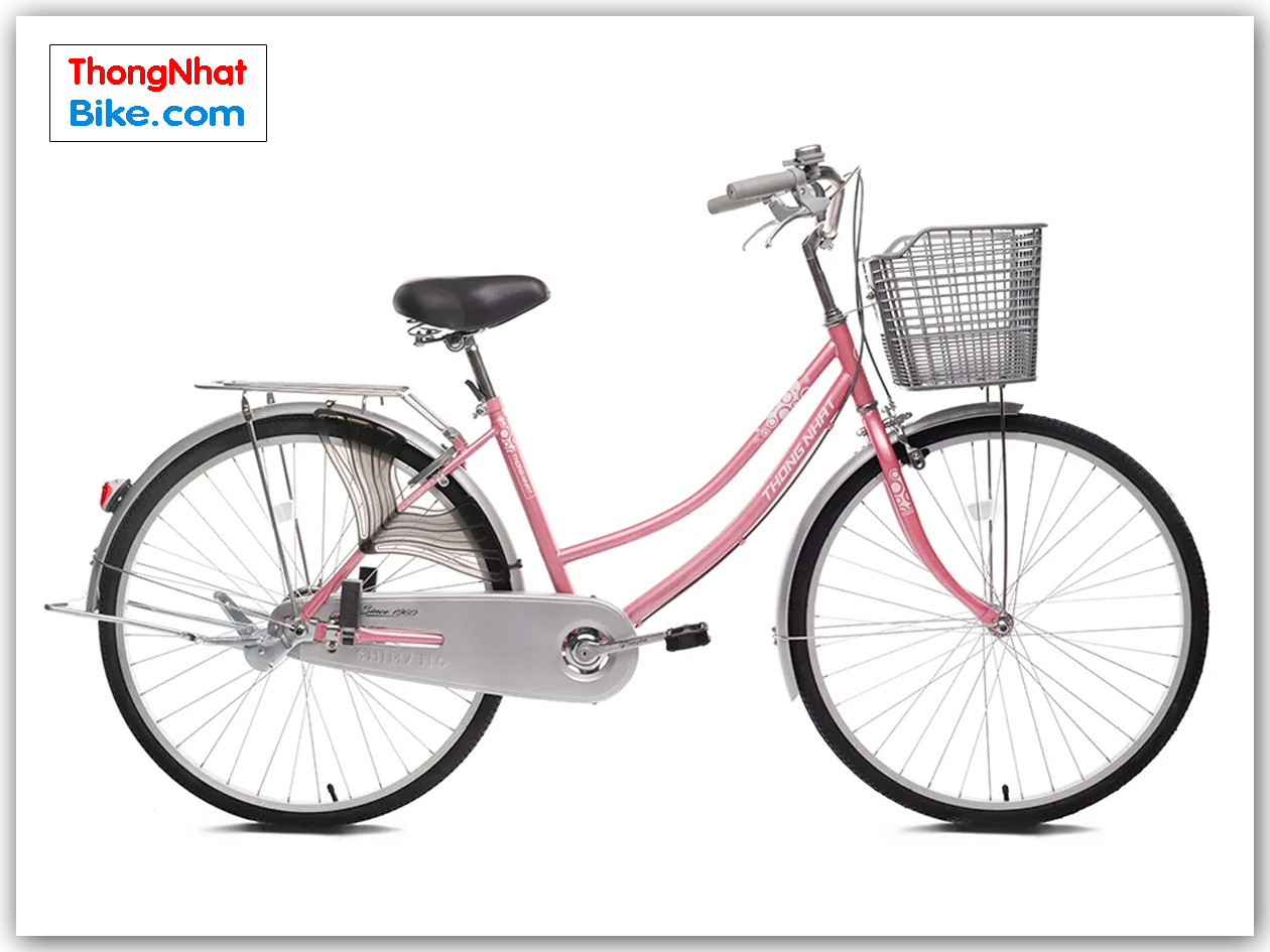 Xe đạp Mini Thống Nhất 219 - 26″ 24" màu hồng