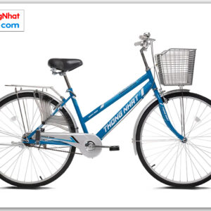 Xe đạp phổ thông giá rẻ Thống Nhất GN 06 màu xanh 24" 26" 27"
