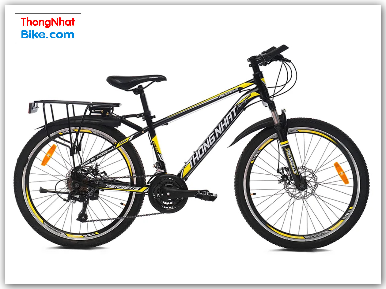 Xe đạp địa hình Thống Nhất MTB 24″ - 04 màu vàng