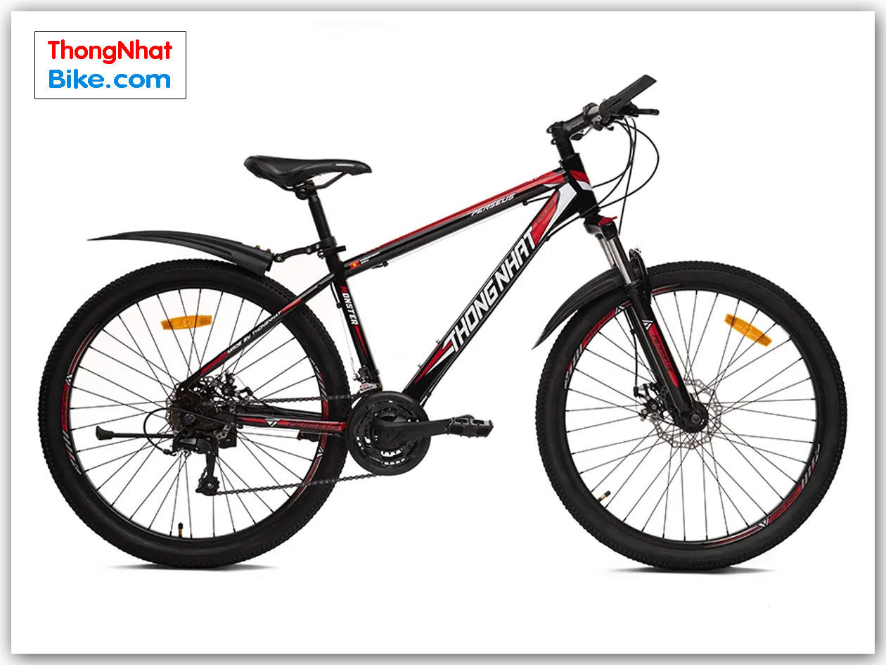 Xe đạp địa hình Thống Nhất MTB 26″ - 07 màu đỏ