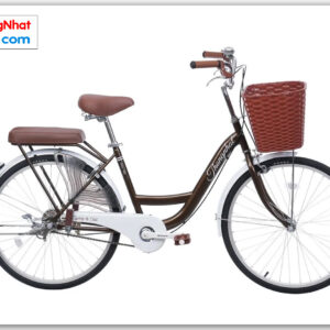 Xe đạp phổ thông Thống Nhất NEW 24” màu nâu cafe