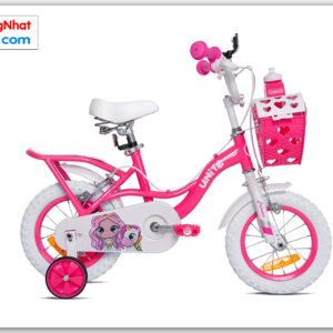 Xe đạp trẻ em Thống Nhất Princess 12″ 16" màu hồng