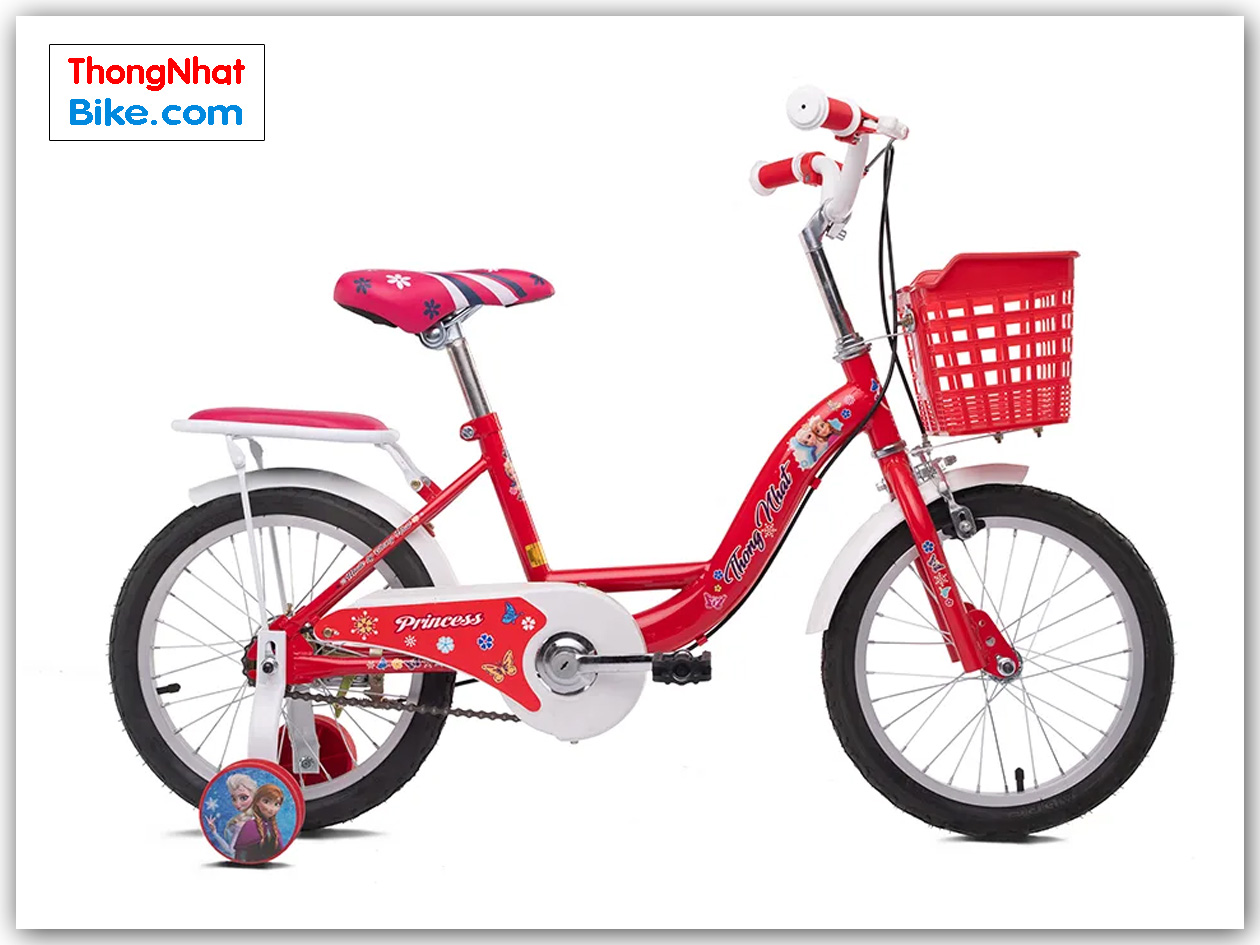Xe đạp trẻ em Thống Nhất TE 16” - 03 màu đỏ